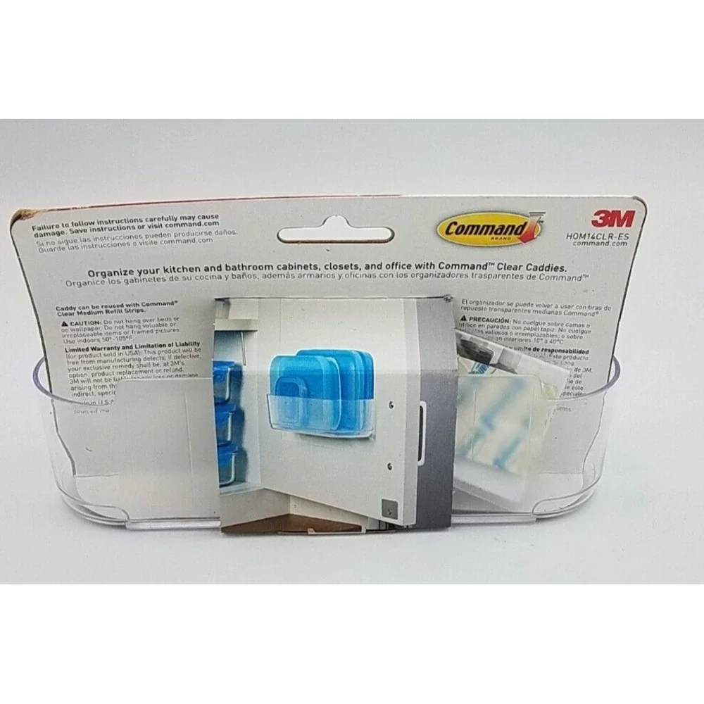 Command Medium Caddy, Holds up to 2 lb, 7.5
